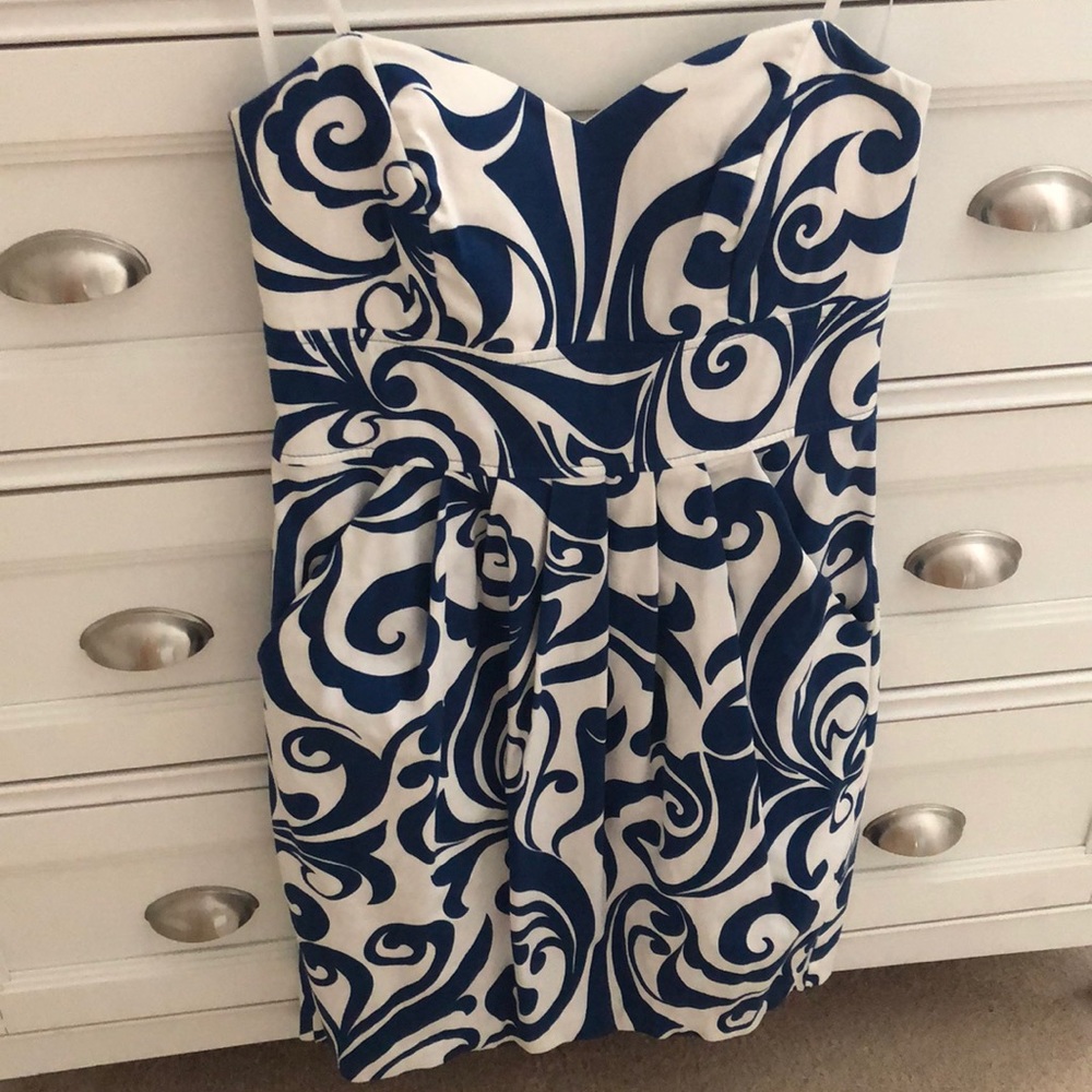 Swirl Pattern Dress